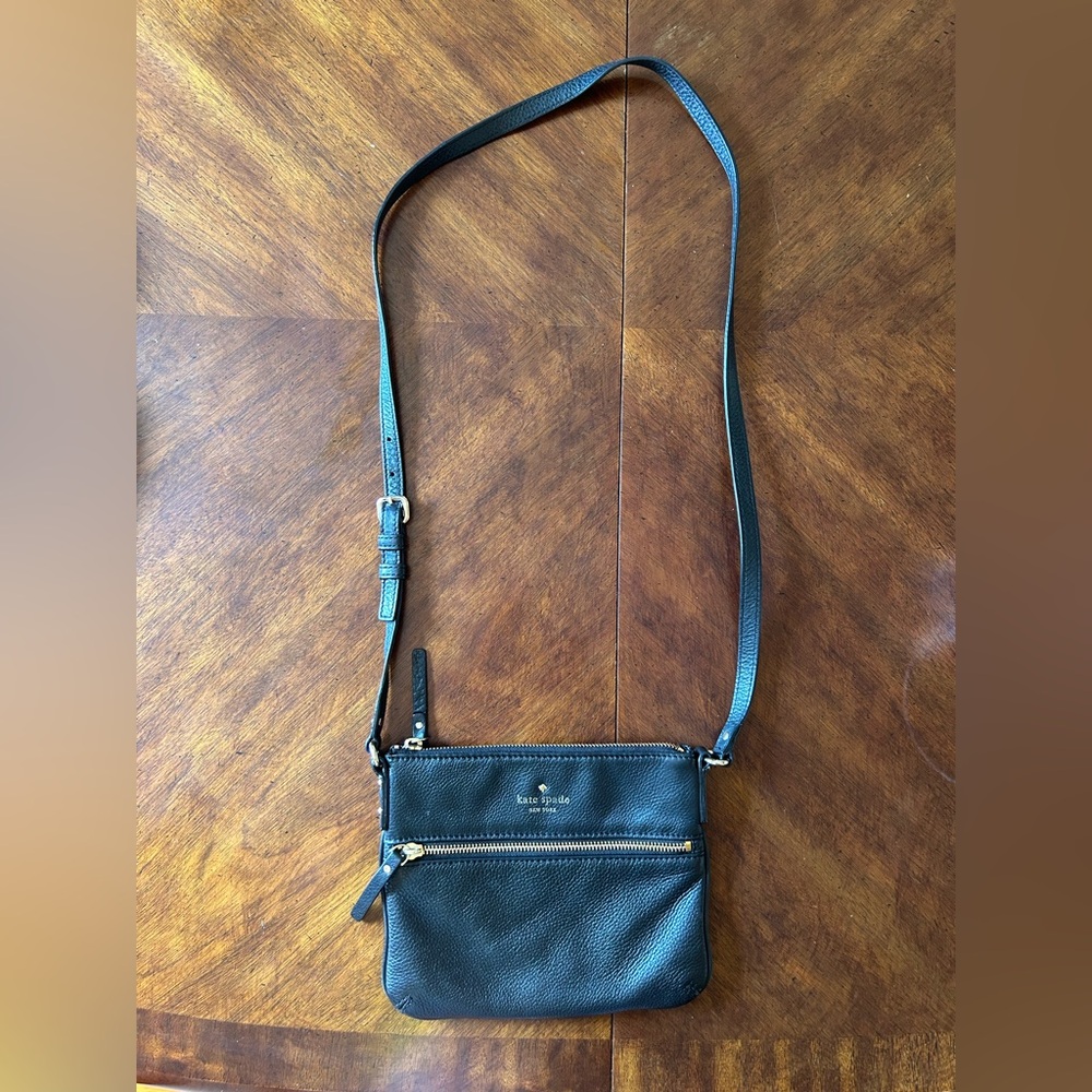 Black Kate spade crossbody